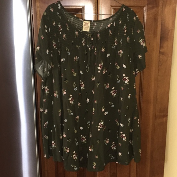 faded glory peasant top